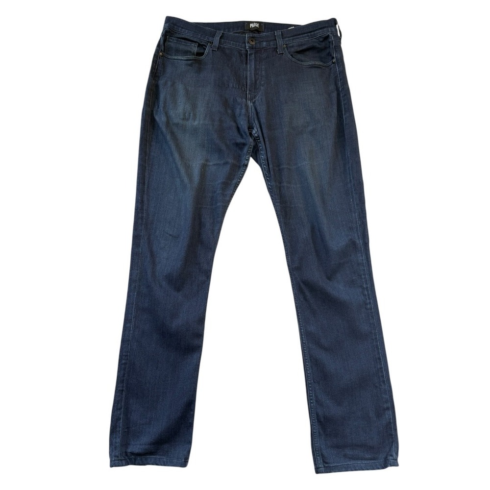 Paige Federal Slim Straight Jeans Mens 33 Inkwell‎ Dark Indigo M655521-4010